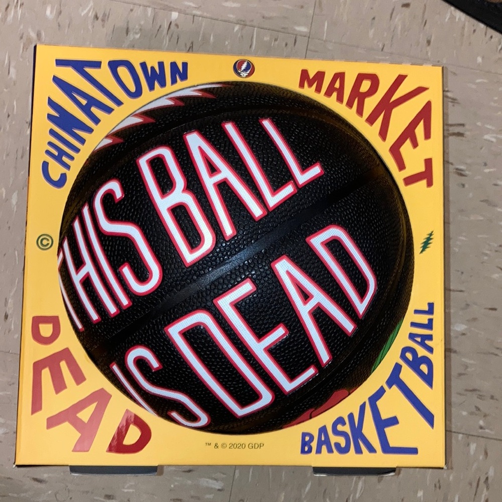 Chinatown Market x Grateful Dead Basketball 🙂🏀